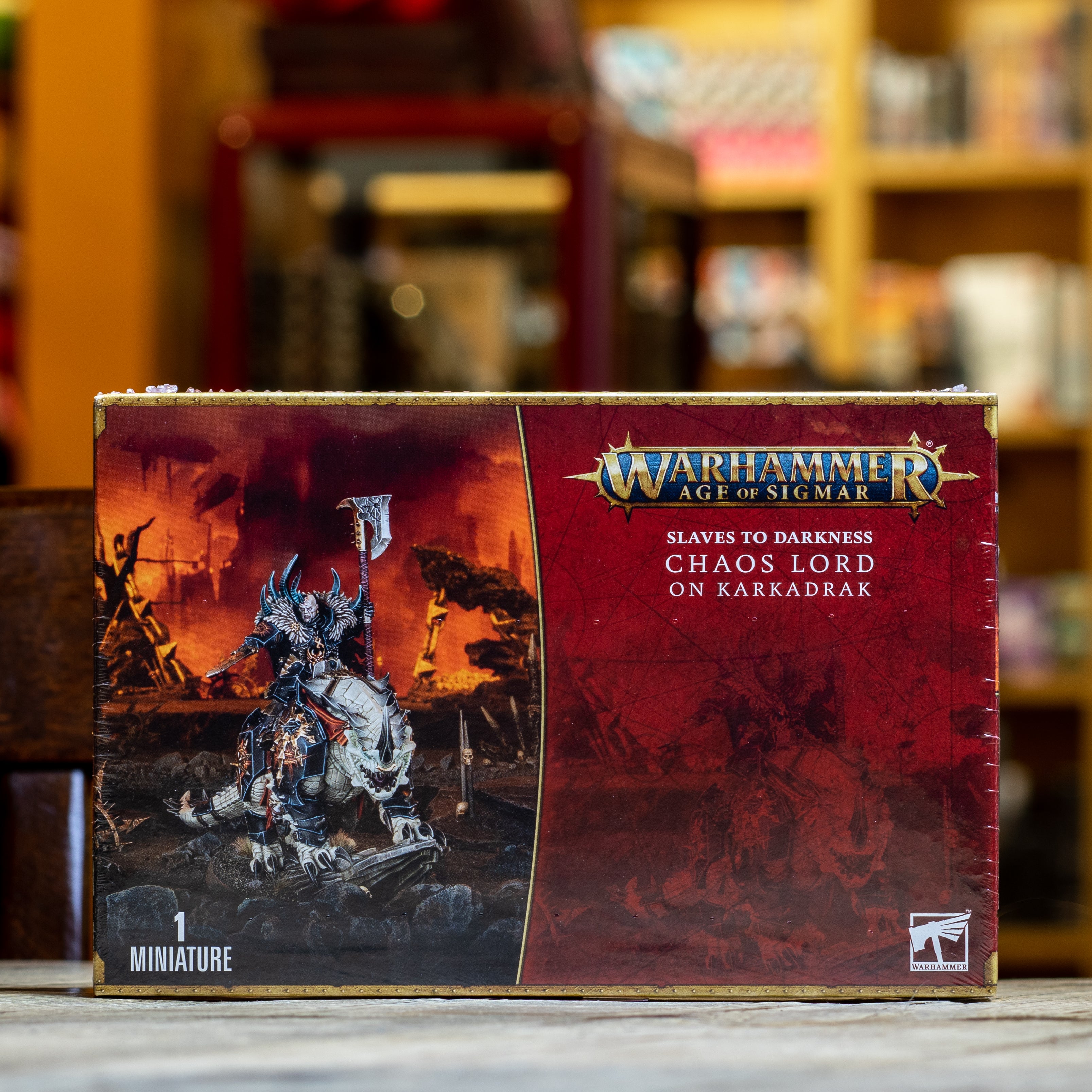 Warhammer AoS - Chaos Lord on Karkadrak